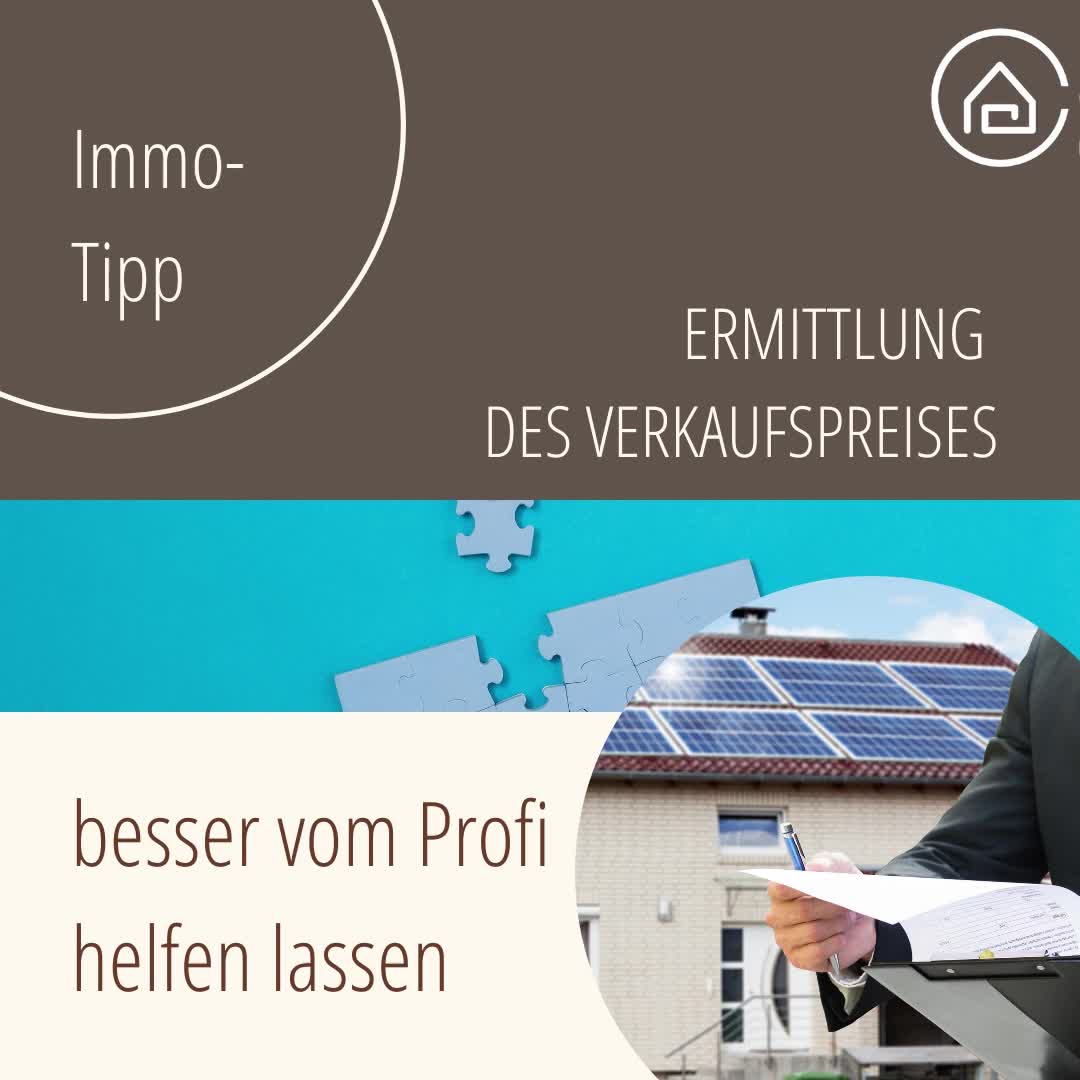 Immobilientipp - Ermittlung des Verkaufspreises