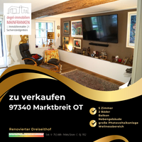 renovierter Dreiseithof Nähe 97340 Marktbreit